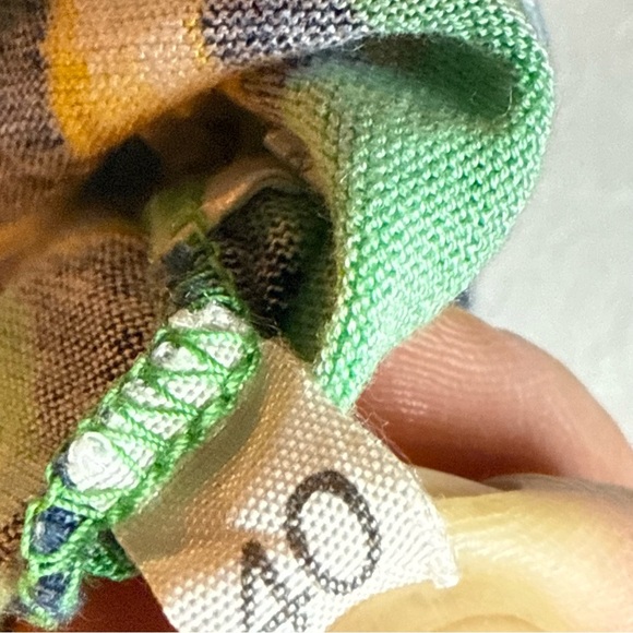 Vintage Celine Navy and Gold Chain Print Top size 40 - Picture 9 of 10